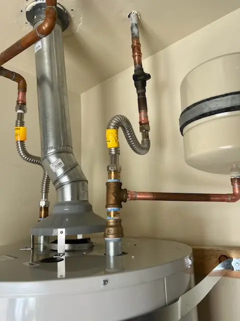 Water heater installation and plumbing repair in Rancho Murieta